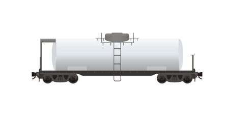 tanker wagon illustrationのイラスト素材