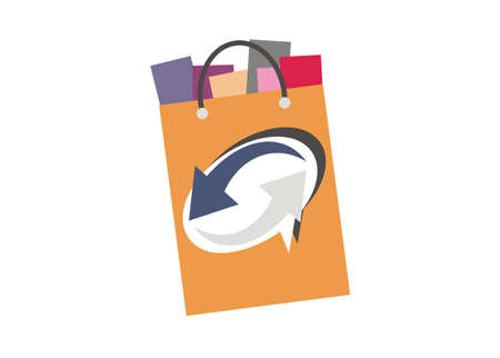 online shop simple iconのイラスト素材