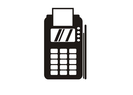 EDC machine simple iconのイラスト素材