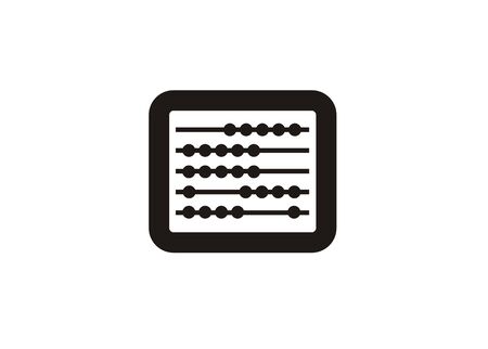 Abacus simple iconのイラスト素材