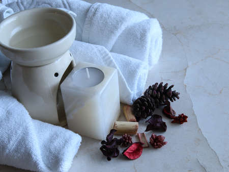 Aromatherapy and spaの写真素材