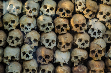 cambodia Skullの写真素材