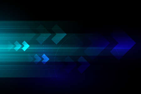 Light arrow speed, communication abstract background, business concept.のイラスト素材