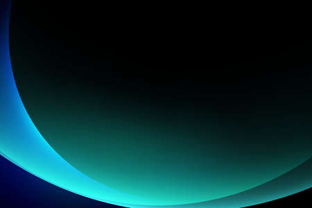 Abstract background glow curve lines on dark blue green background luxury copy space