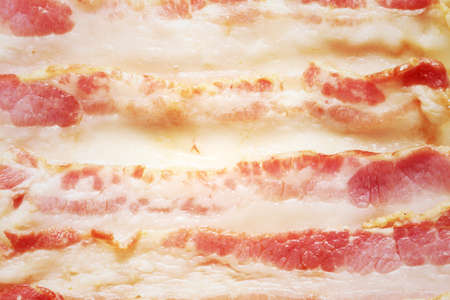 close up photo of baconの写真素材