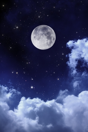 cloudy night sky with moon and star cloudy night sky with moon and star