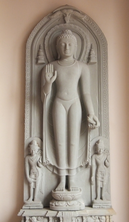 NAKHON SAWAN, THAILAND - JULY 22 : Buddha statue in Wat Pa Siri Wattana Wisut temple, Nakhon Sawan - Thailand on July 22, 2013のeditorial素材