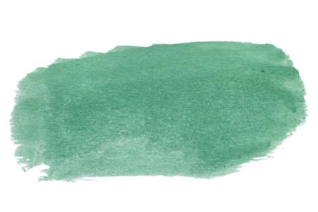 abstract acrylic watercolor paint brush stroke texture isolated on white background for logo and banner. design, creative, and illustration.の写真素材