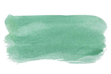 abstract acrylic watercolor paint brush stroke texture isolated on white background for logo and banner. design, creative, and illustration.の写真素材