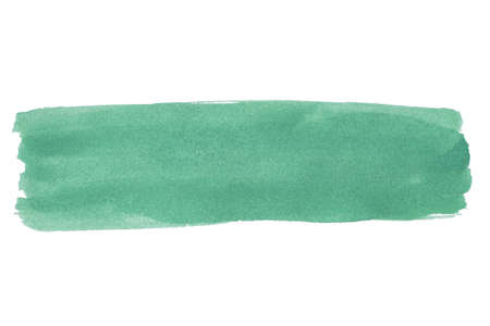 abstract acrylic watercolor paint brush stroke texture isolated on white background for logo and banner. design, creative, and illustration.の写真素材