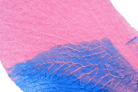 I painted acrylic colors on white paper and I folded the paper together similar to the rorschach...