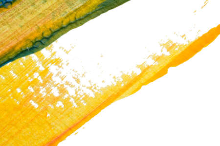 I painted acrylic colors on white paper and I folded the paper together similar to the rorschach inkblot method that create the texture of mixed acrylic colors.の写真素材