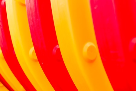 Yellow and Red Spiral Abstract Backgroundの写真素材