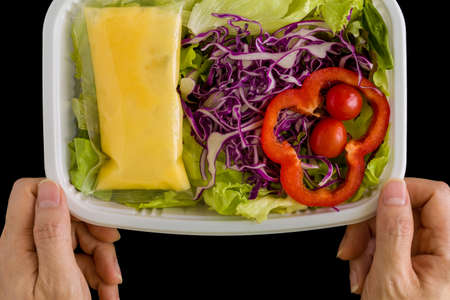 Salad Backgroundの写真素材