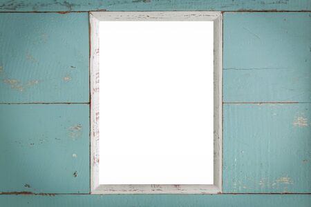 Vintage Wood Frame Backgroundの写真素材