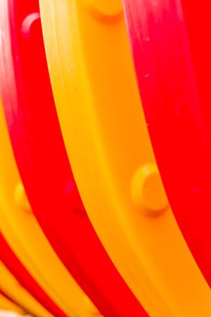 Yellow and Red Spiral Abstract Backgroundの写真素材