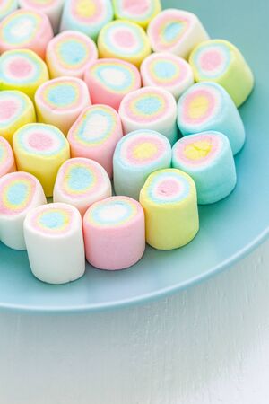 Colorful Snack or Dessert, Marshmallowの写真素材