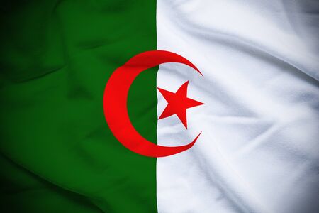 Algeria Flagの写真素材