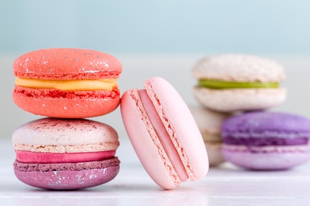 French Macaronの写真素材