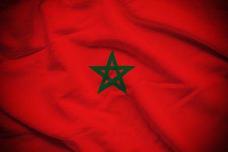 Morocco Flagの写真素材