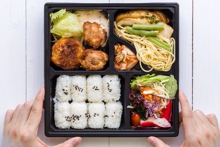 Bento Box, Japanese Foodの写真素材