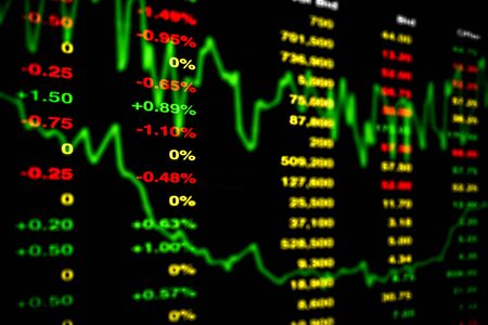 Stock Market Chartの写真素材