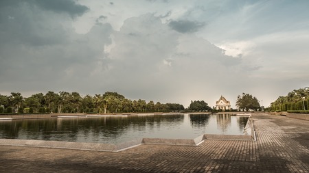 Buddhism Temple, Vintage HDRの写真素材