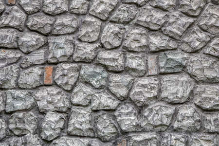 Stone Texture of Castle Wallの写真素材