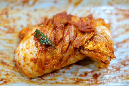 Korean Kimchi, Fermented Vegetablesの写真素材