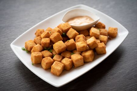 Deep Fried Tofuの写真素材