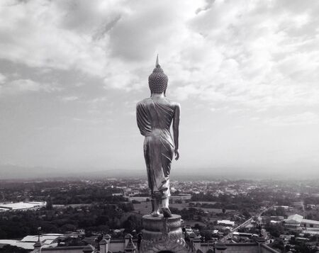 Statue buddha.viewの素材