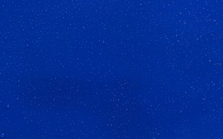 abstract water drops blue backgroundの写真素材