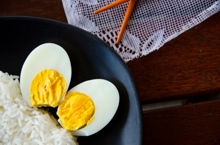 boiled eggの写真素材