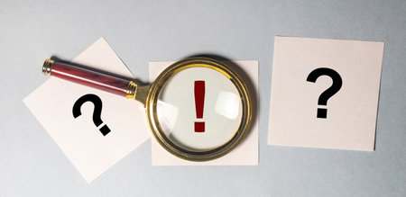 Question and answer marks for q & a concept.の写真素材