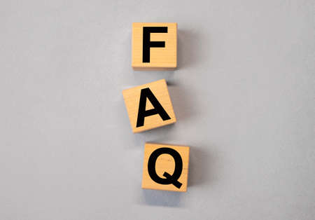 FAQ acronym, qa and q concept of questions