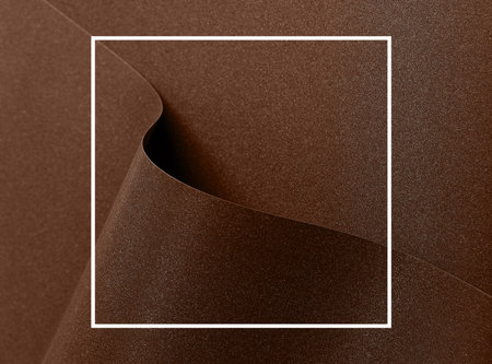Trendy mocha mouse brown paper texture for a modern monochrome backdrop and stylish design.の写真素材