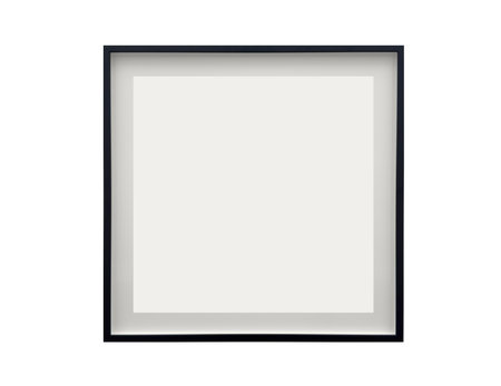 Off-white color, trendy colour in frame like artwork