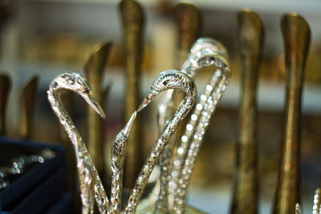 Beautiful photo gift and jewelry shop in Arabic.の写真素材