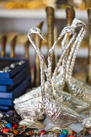 Beautiful photo gift and jewelry shop in Arabic.の写真素材