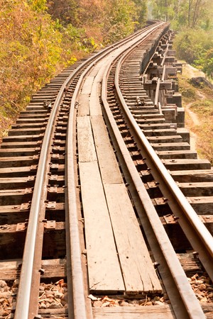Death railway, Kanjanaburi, Thailand.の写真素材