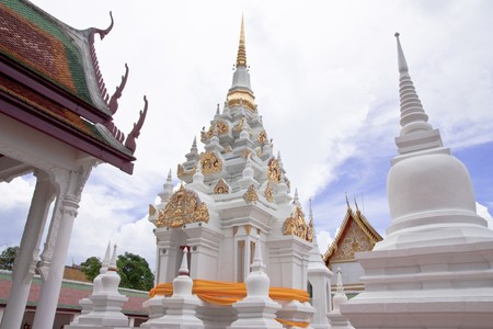 The famous pagoda, south of Thailand.の写真素材