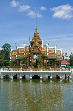 Bangpa-in palace, Thailandの写真素材
