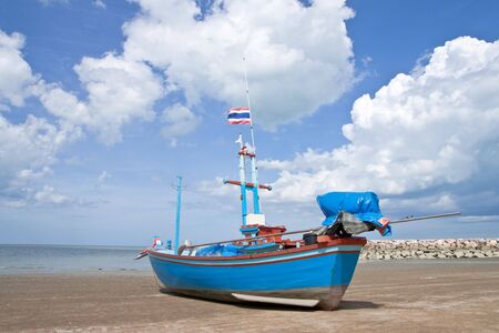 Beach in middle of Thailandの写真素材