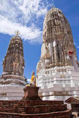 Old pagoda, Thailandの写真素材