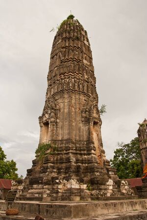 Old pagoda, Thailandの写真素材