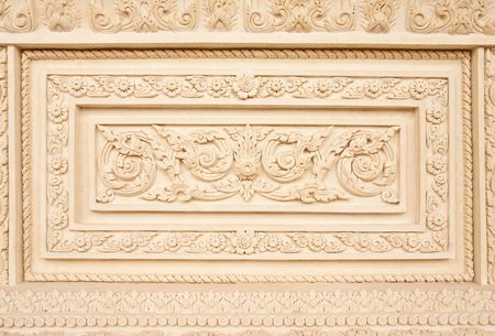 Details of Thai style molding artの写真素材