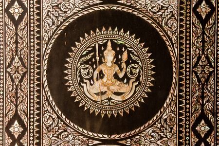 Traditional Thai style artの写真素材