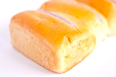 Loaf of sweet breadの写真素材
