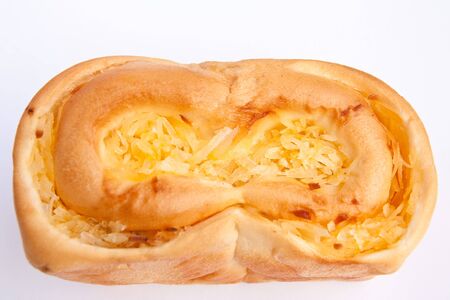 Coconut assorted breadの写真素材