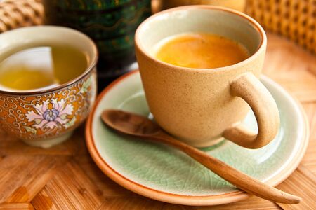 Coffee and teaの写真素材